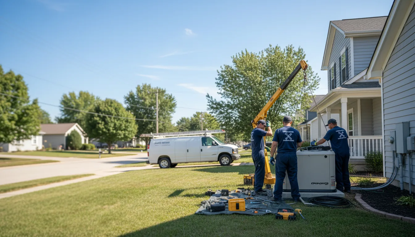 Generator Installation in Malone, TX near me